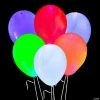 Light-Up 9" Latex Balloon Assortment - 12 Pc.