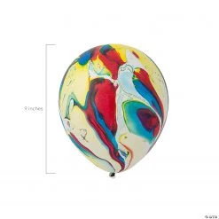 Light-Up Marble 9" Latex Balloon Assortment - 3 Pc. -Carnival Sales Store light up marble 9 latex balloon assortment 3 pc 14090489 a02