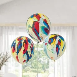 Light-Up Marble 9" Latex Balloon Assortment - 3 Pc. -Carnival Sales Store light up marble 9 latex balloon assortment 3 pc 14090489 a03