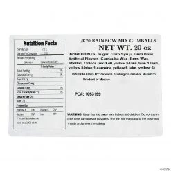 Machine-Size Gumballs - 257 Pc. 7 Machine-Size Gumballs - 257 Pc. -Carnival Sales Store machine size gumballs 257 pc k70 a05