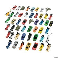 Mega Plastic Car Assortment- 50 Pc.