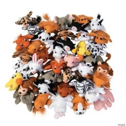 Mini Stuffed Animal Assortment - 50 Pc.