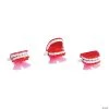 Mini Wind-Up Chomping Teeth - 12 Pc.