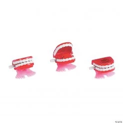 Mini Wind-Up Chomping Teeth - 12 Pc. -Carnival Sales Store mini wind up chomping teeth 12 pc 5 89 ip