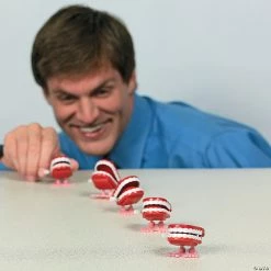 Mini Wind-Up Chomping Teeth - 12 Pc. -Carnival Sales Store mini wind up chomping teeth 12 pc 5 89 ip a01