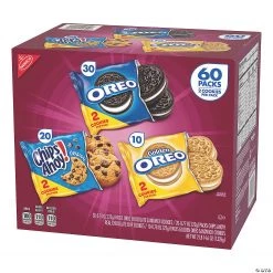 Nabisco Cookie Variety Pack, 60 Count -Carnival Sales Store nabisco cookie variety pack 60 count13966206 a02