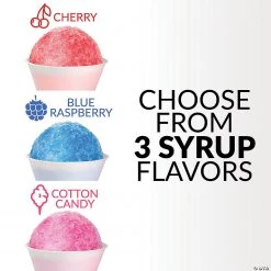 Nostalgia 16-Ounce Snow Cone Syrups and Supplies Party Kit -Carnival Sales Store nostalgia 16 ounce snow cone syrups and supplies party kit14123773 a02