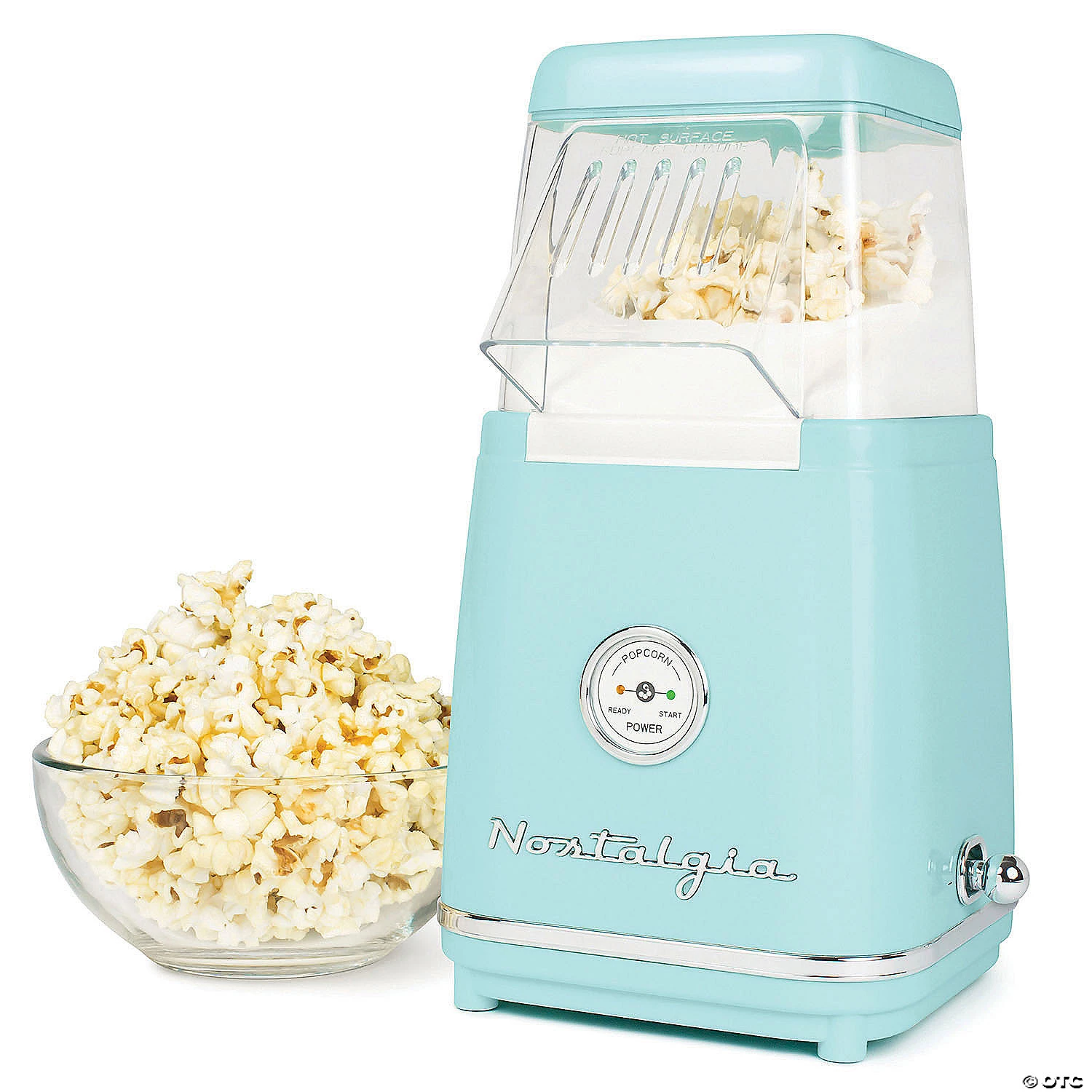 Nostalgia Classic Retro 12-Cup Hot Air Popcorn Maker 2 Nostalgia Classic Retro 12-Cup Hot Air Popcorn Maker - Image 2