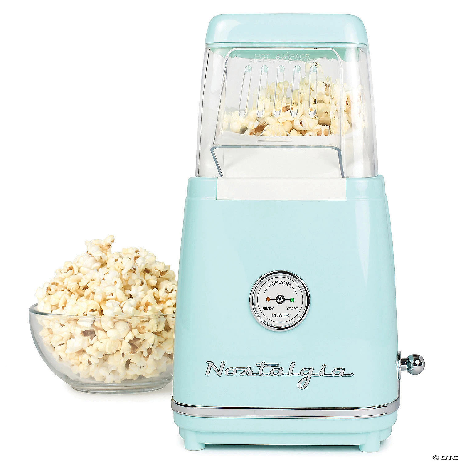 Nostalgia Classic Retro 12-Cup Hot Air Popcorn Maker 1 Nostalgia Classic Retro 12-Cup Hot Air Popcorn Maker