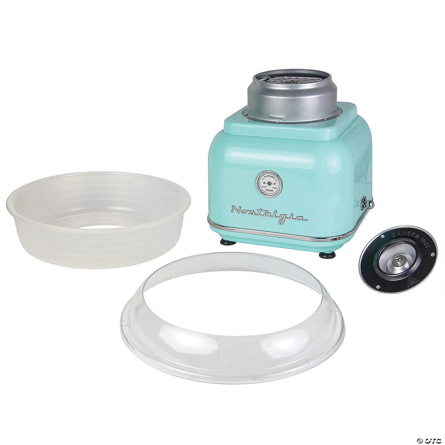 Nostalgia Classic Retro Cotton Candy Maker, Aqua 4 Nostalgia Classic Retro Cotton Candy Maker, Aqua - Image 4
