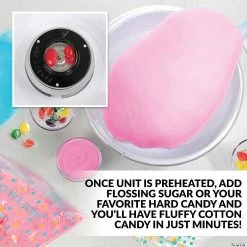 Nostalgia Retro Cotton Candy Maker, Pink 7 Nostalgia Retro Cotton Candy Maker, Pink -Carnival Sales Store nostalgia retro cotton candy maker pink14123812 a02