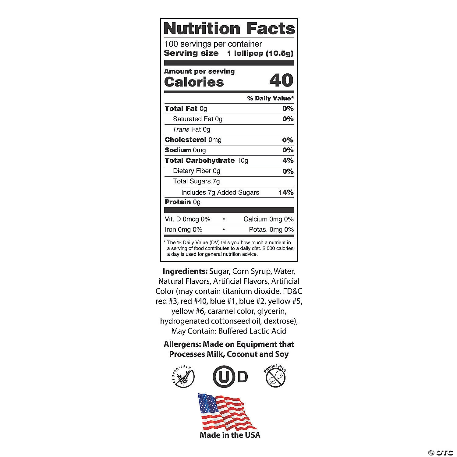 Original Gourmet™ Lollipops - 100 Pc. 2 Original Gourmet™ Lollipops - 100 Pc. - Image 2