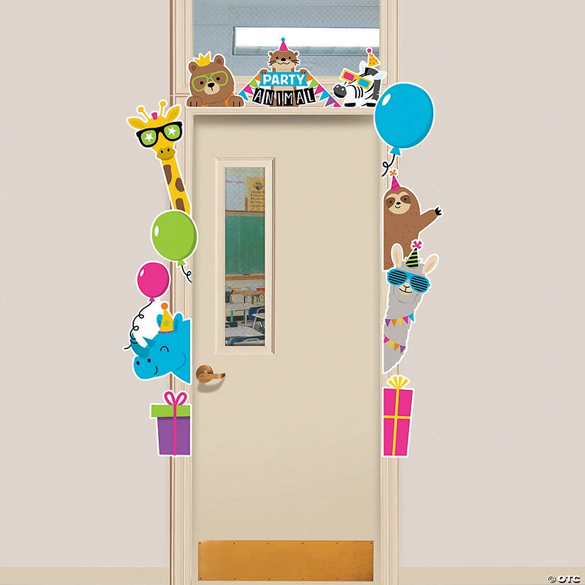 Party Animal Door Border 1 Party Animal Door Border