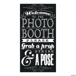 Photo Booth Instructions Wall Decoration