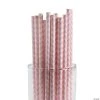 Chevron Paper Straws - 24 Pc.
