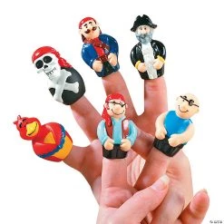 Pirate Finger Puppets - 24 Pc.