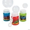 Plastic Race Car Mini Bubble Bottles - 24 Pc.