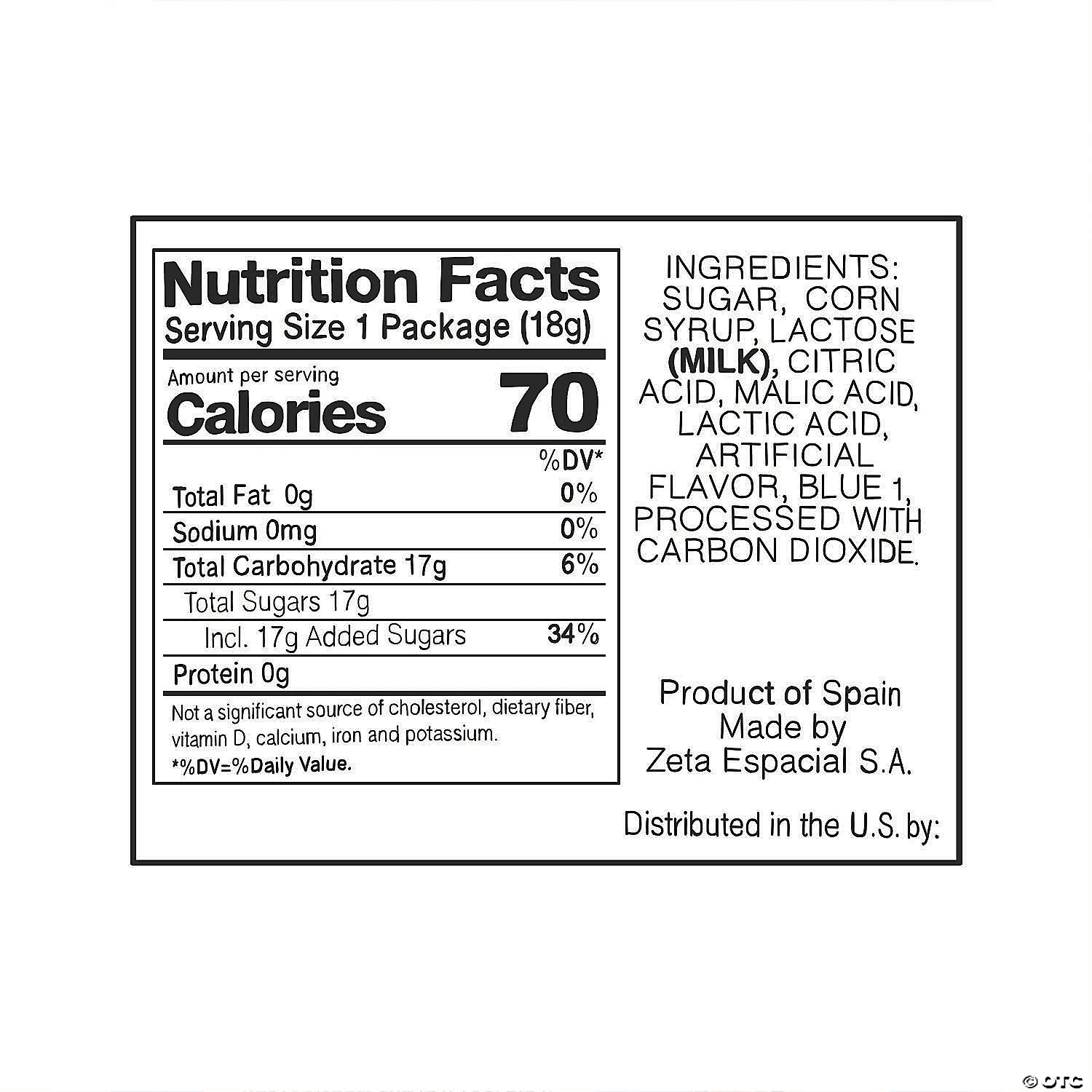 Pop Rocks® Blue Raspberry Dips - 18 Pc. 3 Pop Rocks® Blue Raspberry Dips - 18 Pc. - Image 3