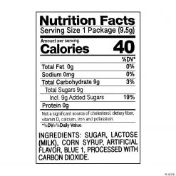 Pop Rocks® Blue Raspberry Hard Candy - 24 Pc. -Carnival Sales Store pop rocks sup sup blue raspberry hard candy 24 pc 13822888 a05