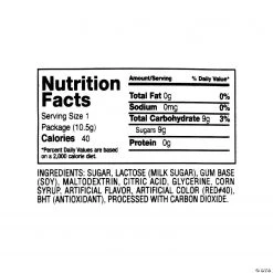 Pop Rocks® Bubble Gum Hard Candy - 24 Pc. -Carnival Sales Store pop rocks sup sup bubble gum hard candy 24 pc 13822890 a05