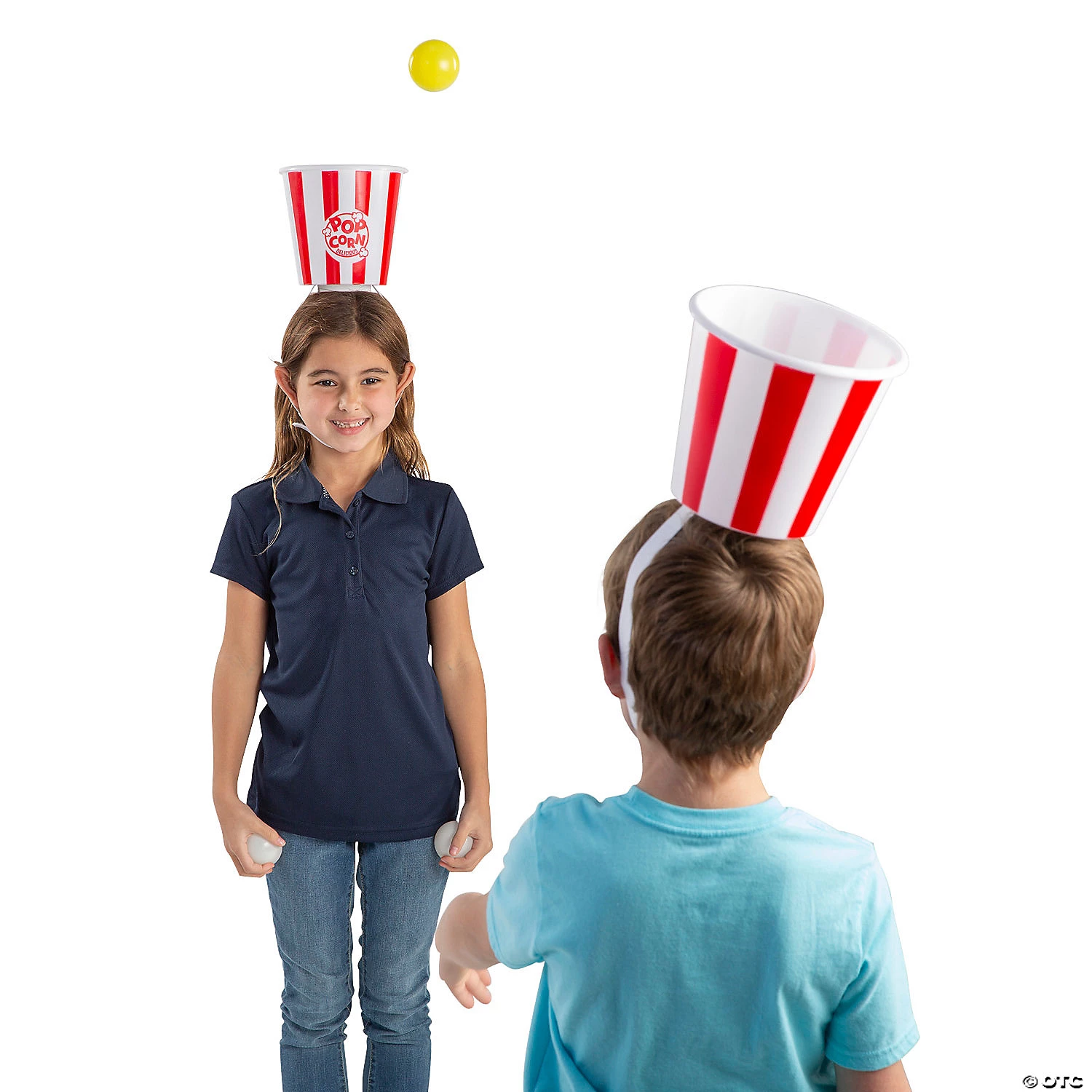 Popcorn Bucket Ball Toss Game 2 Popcorn Bucket Ball Toss Game - Image 2