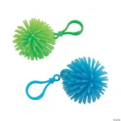 Porcupine Ball Backpack Clips - 12 Pc.
