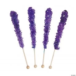 Rock Candy Lollipops - 12 Pc.