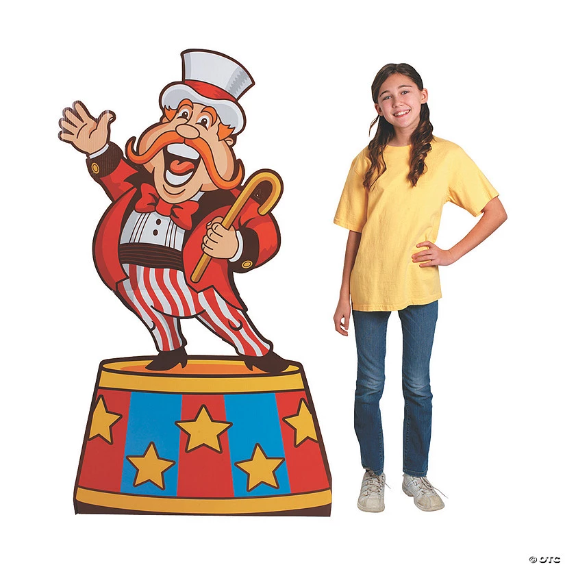 Ringmaster Cardboard Stand-Up 1 Ringmaster Cardboard Stand-Up