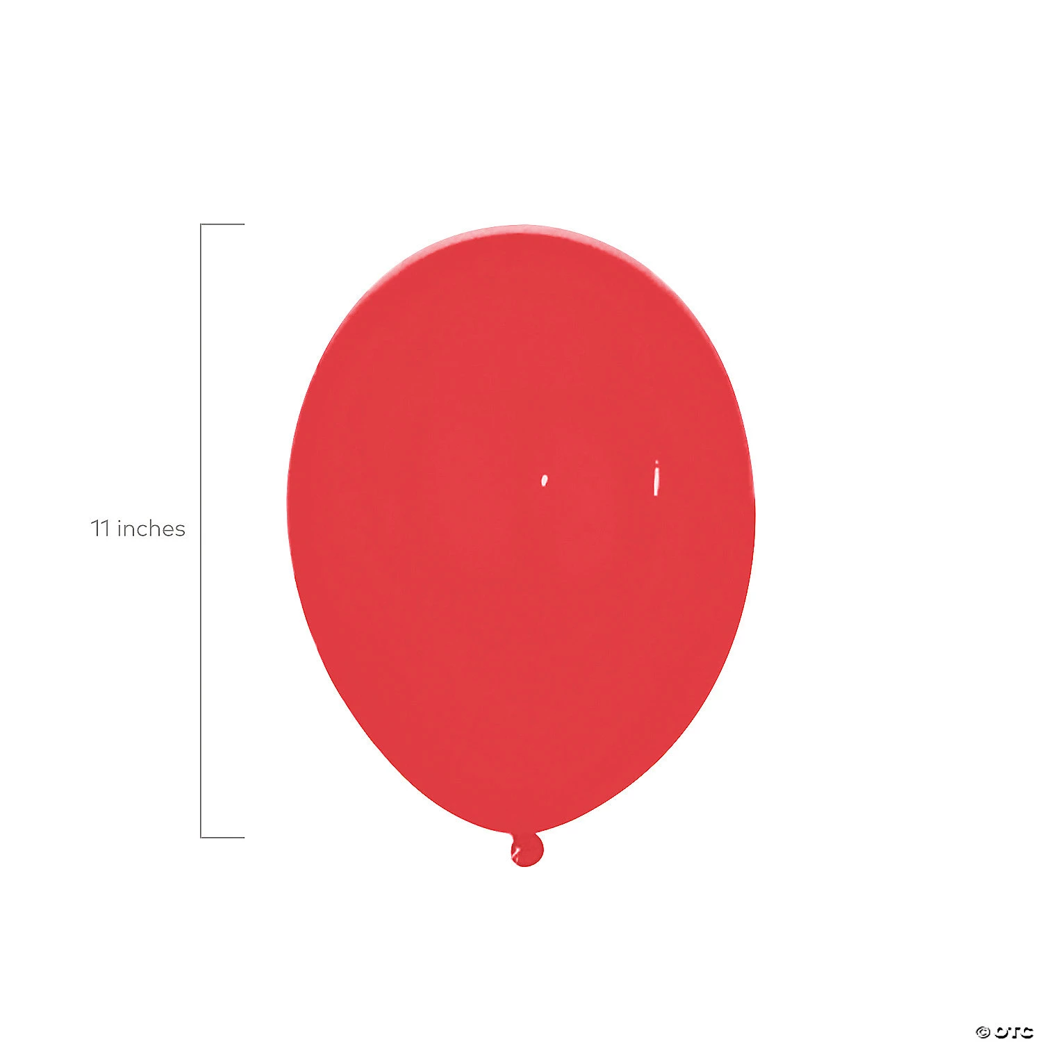 Ruby Red 11" Latex Balloons - 12 Pc. 2 Ruby Red 11" Latex Balloons - 12 Pc. - Image 2