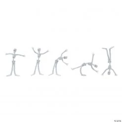Skeleton Bendables - 12 Pc.