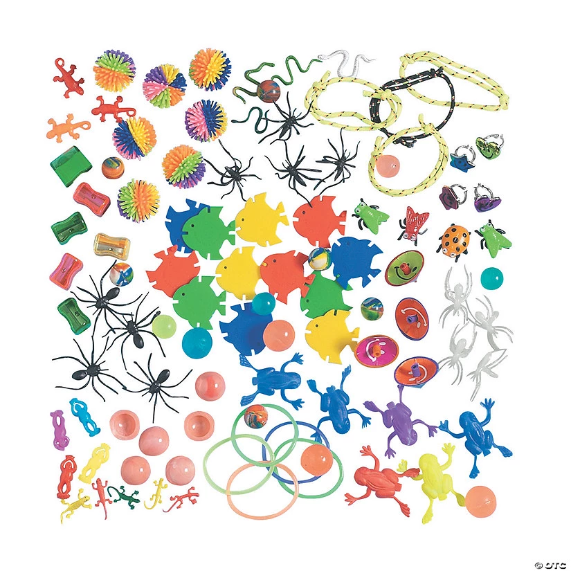 Small Toy Assortment - 100 Pc. 1 Small Toy Assortment - 100 Pc.