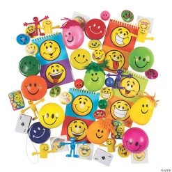 Smile Face Novelty Assortment - 50 Pc.