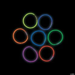 Solid Glow Bracelet Assortment - 100 Pc.