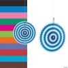 Stripe Hanging Fans - 6 Pc.
