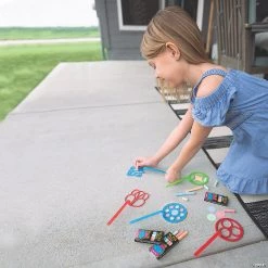 Super Fun Bubble Wand Set - 12 Pc. -Carnival Sales Store super fun bubble wand set 12 pc 12 3898 a03