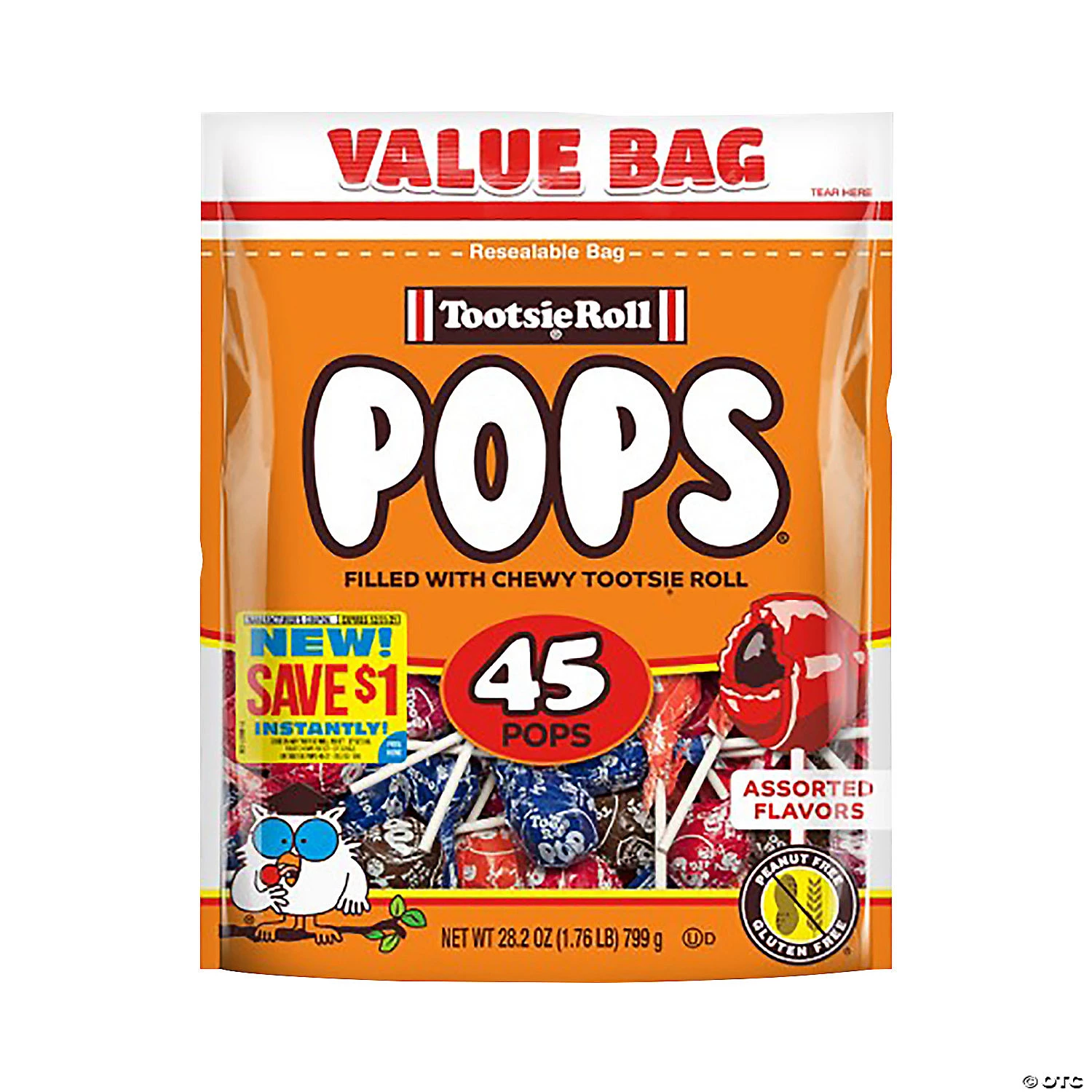 Tootsie Roll Pops® - 45 Pc. 1 Tootsie Roll Pops® - 45 Pc.