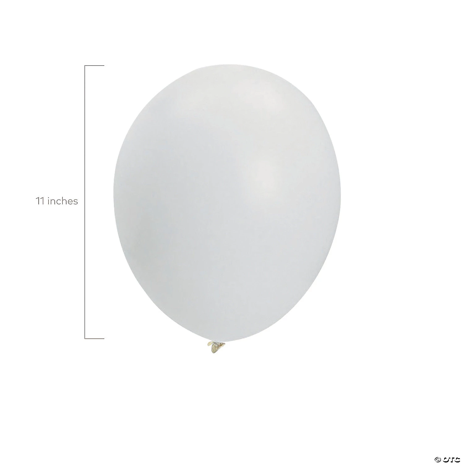 White 11" Latex Balloons - 12 Pc. 3 White 11" Latex Balloons - 12 Pc. - Image 3