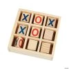Wood Tic-Tac-Toe Game