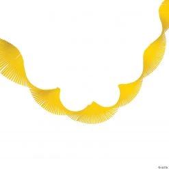 Fringe Paper Streamer -Carnival Sales Store yellow fringe paper streamer13846514 a01