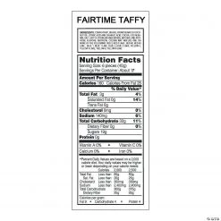 Salt Water Taffy - 193 Pc. 5 Salt Water Taffy - 193 Pc. -Carnival Sales Store yellow salt water taffy candy 193 pc 13608215 a05