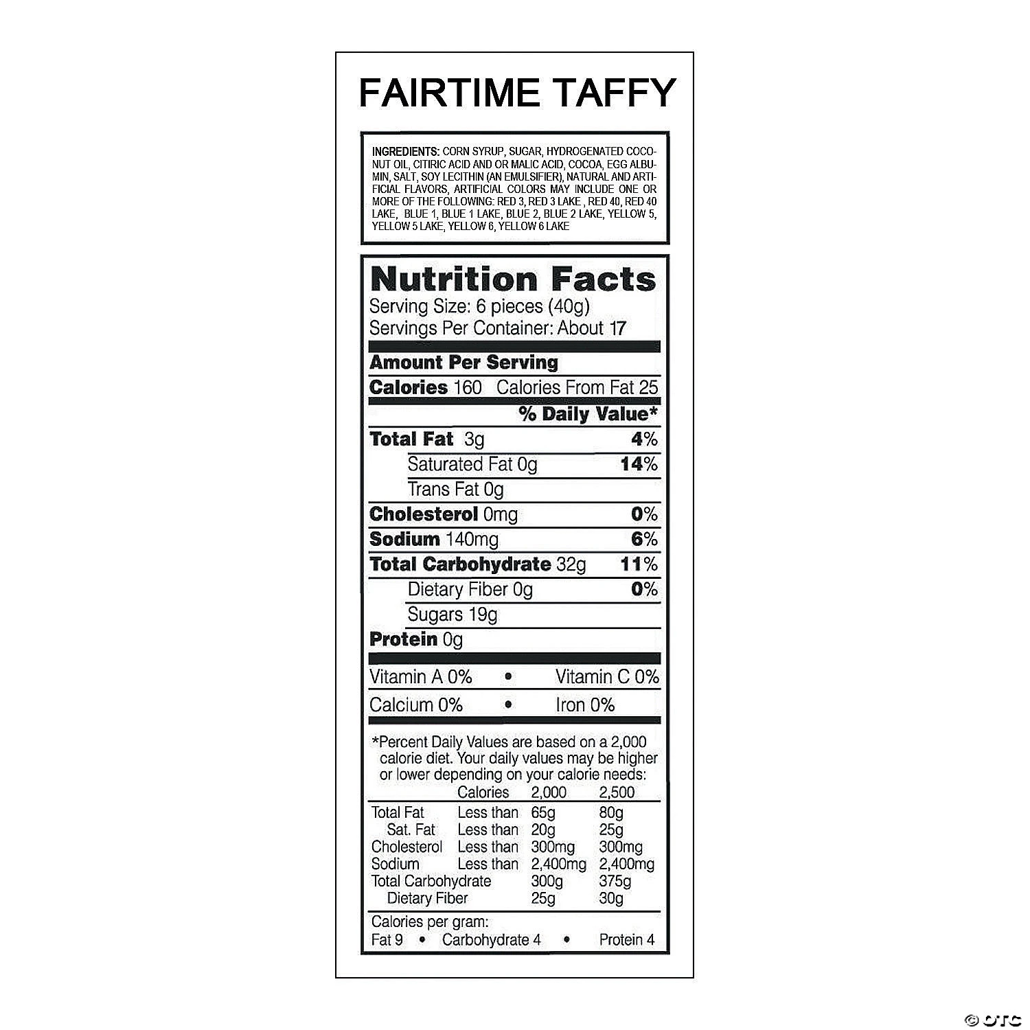 Salt Water Taffy - 193 Pc. 3 Salt Water Taffy - 193 Pc. - Image 3