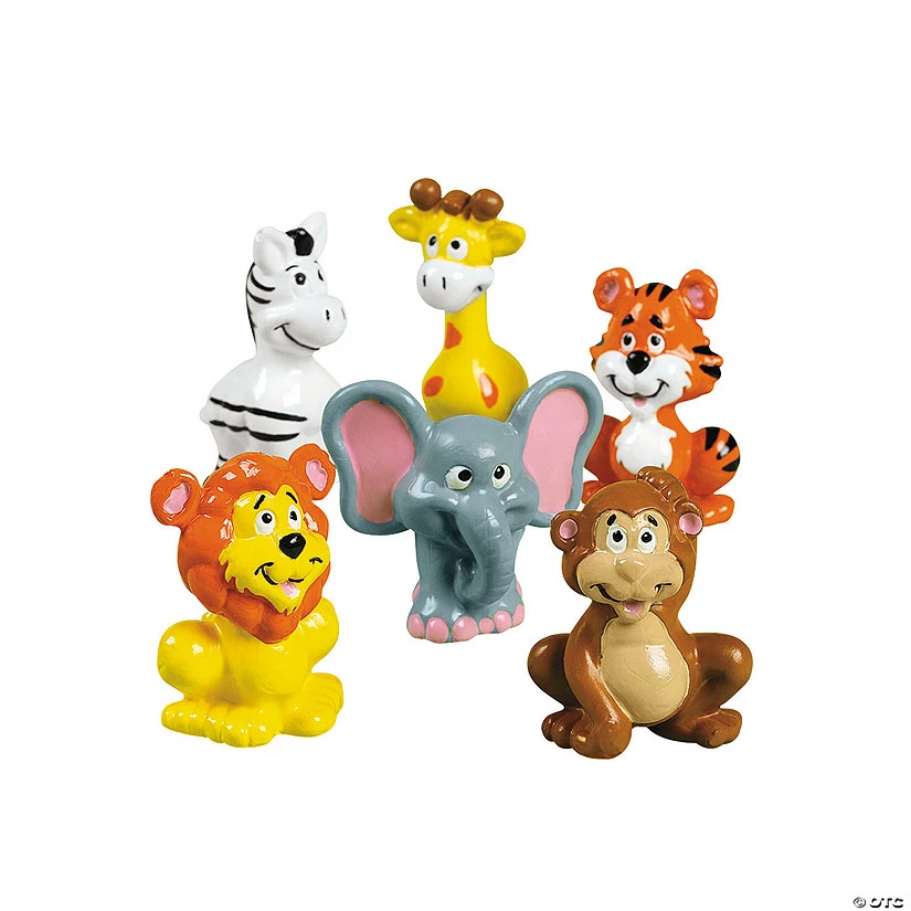 Zoo Animals - 12 Pc. 1 Zoo Animals - 12 Pc.